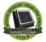 Canada & Green — Official Solar Attic Vent Installer